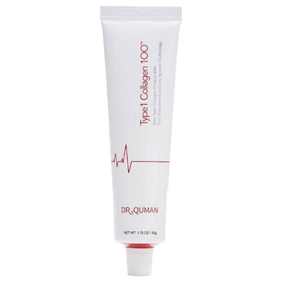 Инновационная подтягивающая кремовая лифтинг-маска "Вторая кожа" Dr.Quman Type One Collagen 100  — 50 мл