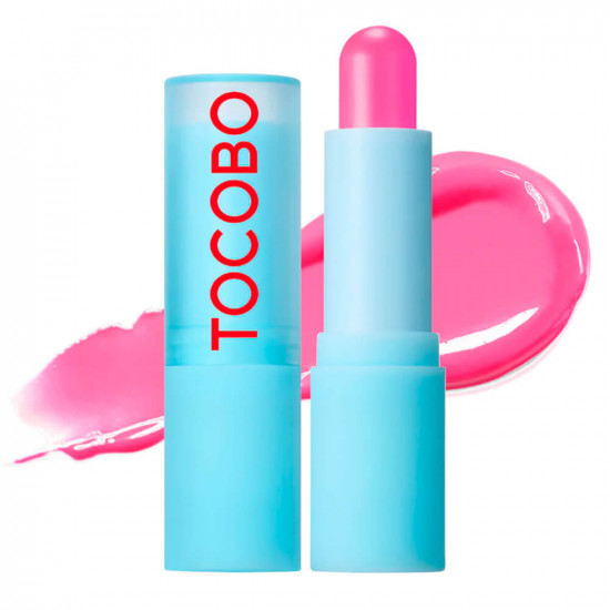 Увлажняющий оттеночный бальзам для губ Tocobo Glass Tinted Lip Balm — 012 Better Pink